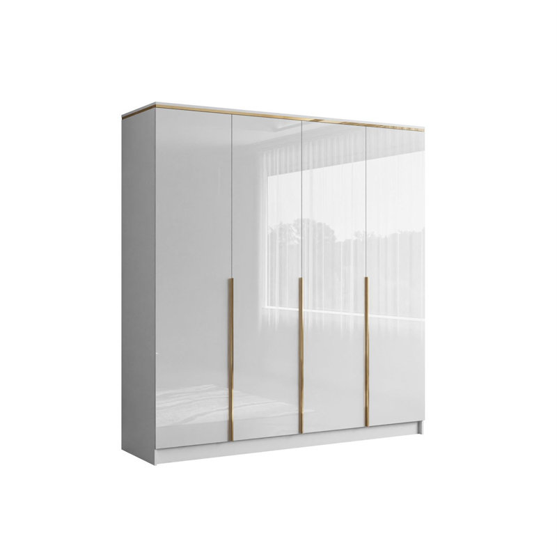 4 Door Manufactured Wood Wardrobe