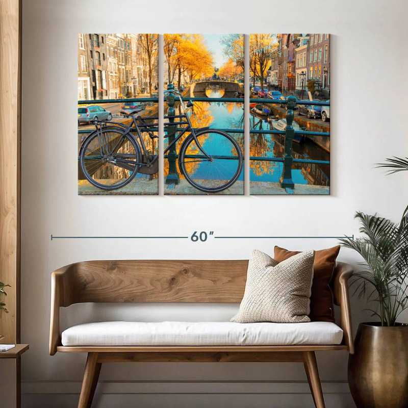 Lilie Canal Bike Amsterdam, H 32 po x l 50 po