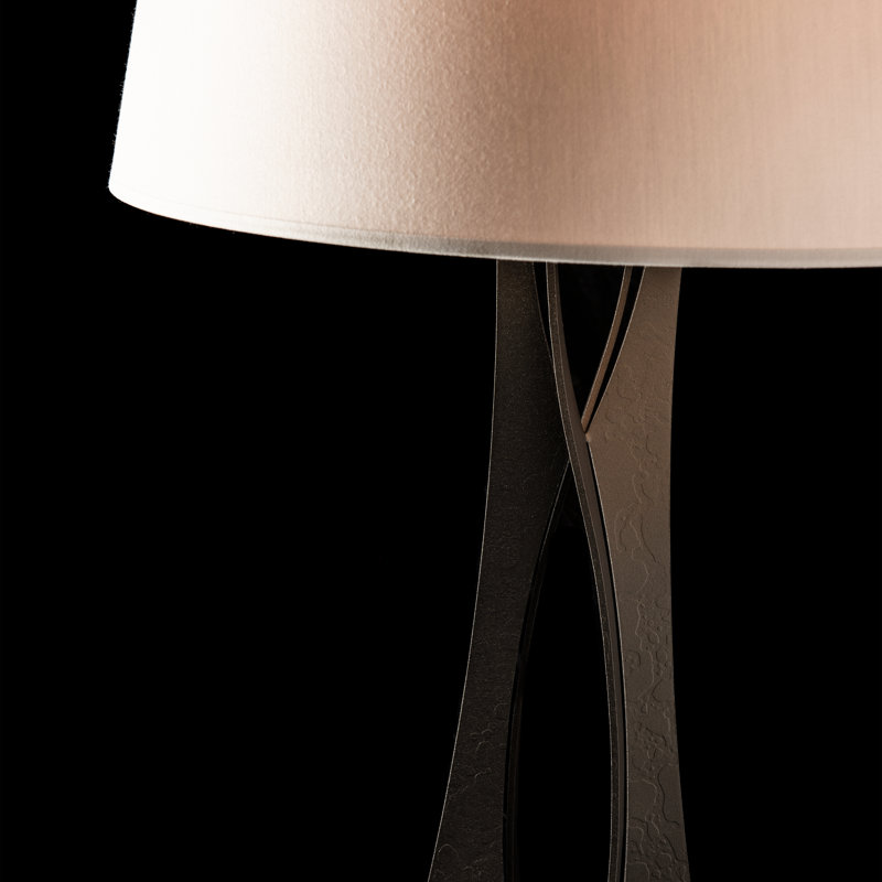 Moreau 33.4" Table Lamp, Oil Rubbed Bronze, Flax