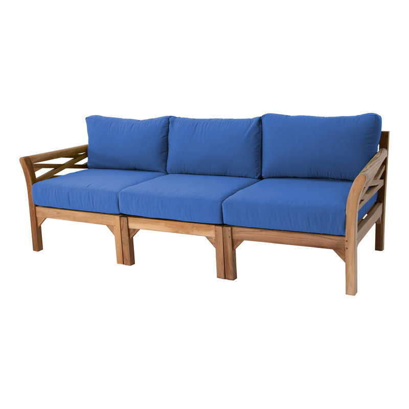 Boduram Outdoor 3 - Seat Patio Sofa, Antique Beige