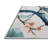 Machine Washable Green Area Rug-846609279