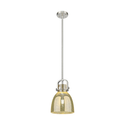 Luminaire suspendu sur tige 1 lumière Wimbush