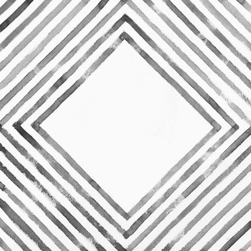 «Square In Profondeur», reproduction d'art sur toile tendue, H 40 po x l 40 po x P 1,5 po