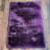 Chandra Rugs Giulia Collection Plush Modern Contemporary Hand-Woven Purple Shag Polyester Pile Material Handmade Area Rug