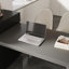 Îlot de cuisine l 31,4 po avec table de salle à manger extensible pour 2 à 4 personnes, tablettes ouvertes, tiroir de rangement et armoire