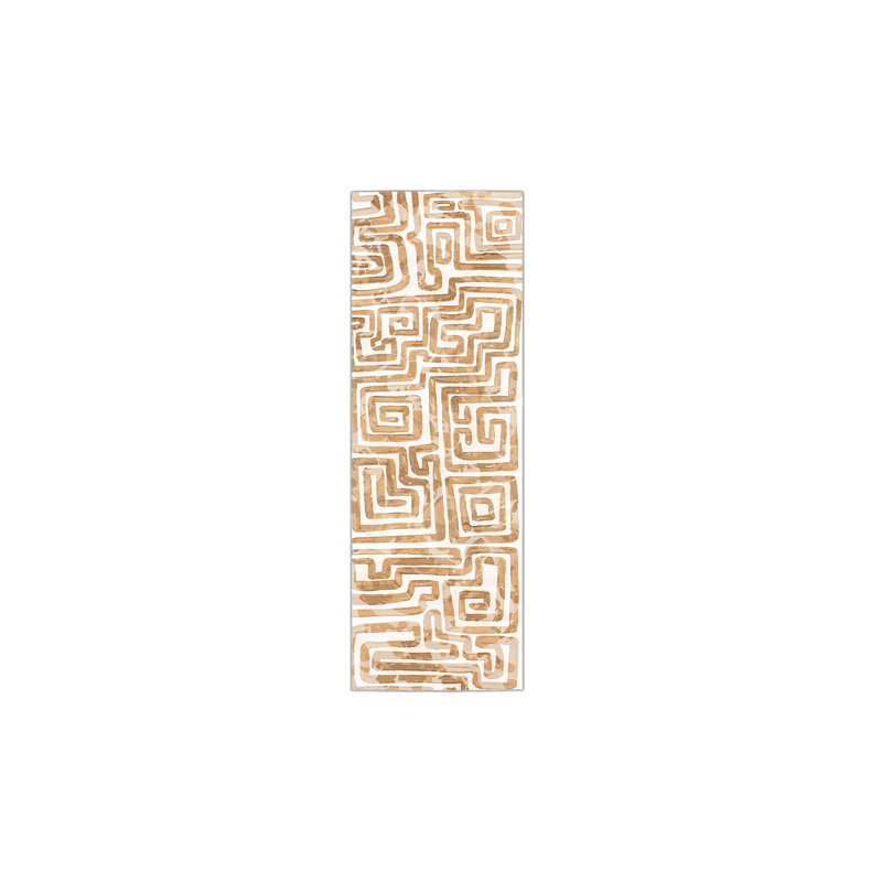 Geometric Indoor Rug, Runner 2'9" x 8'