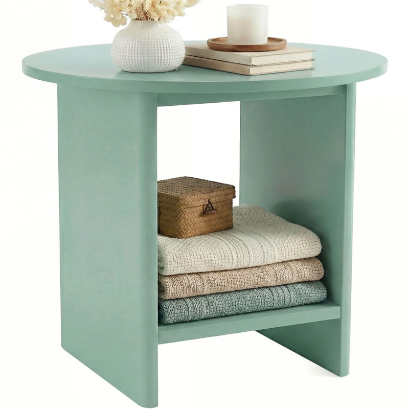 End Table, Green