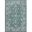 Tapis d'intérieur / extérieur à motif floral bleu sarcelle / gris Leonora-1385941499