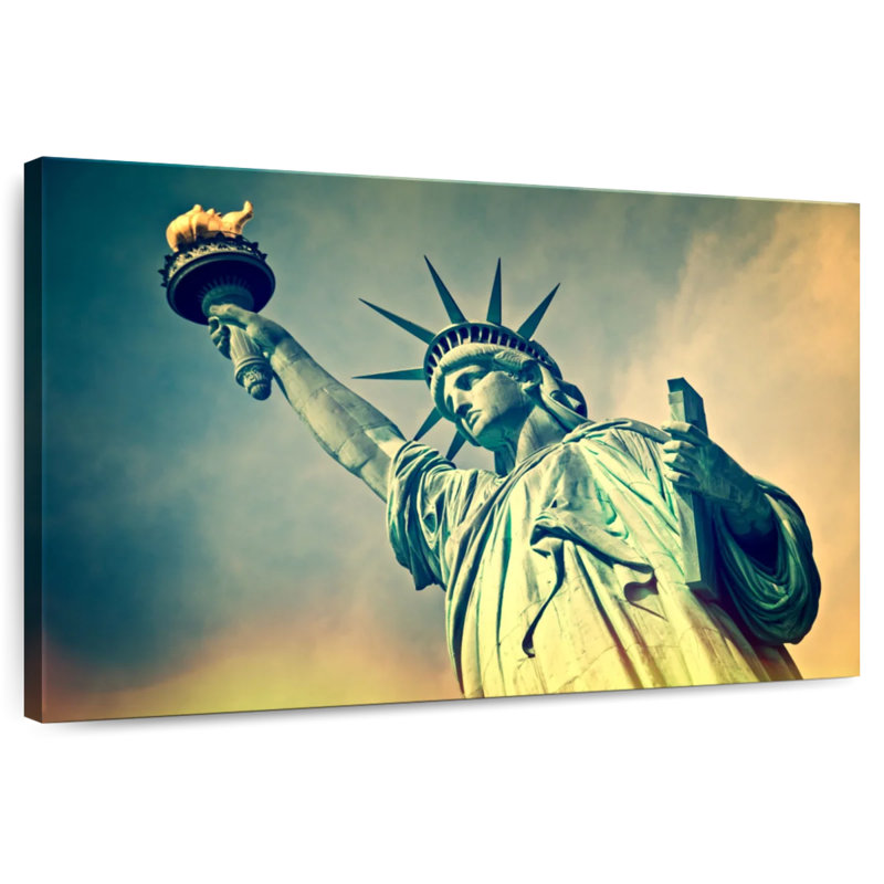 Statue emblématique de la liberté Kavia, H 32 po x l 48 po