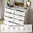 47.2" W Double Dresser With 8 Drawers