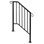 Outdoor 2 Level Iron Handrail