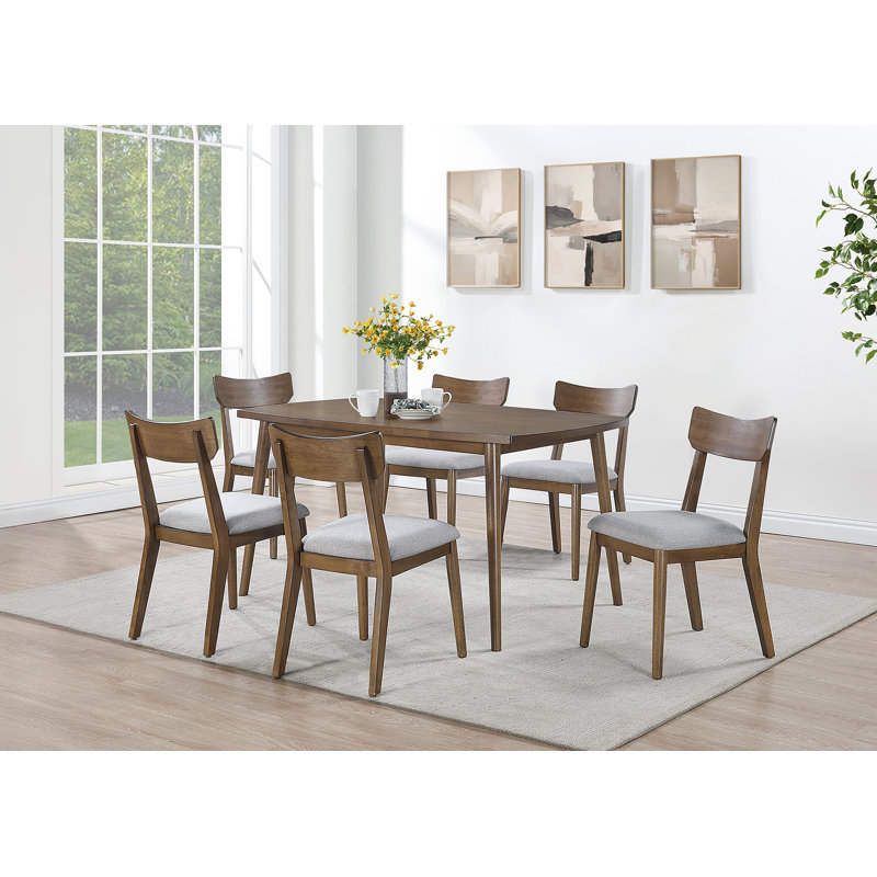Chaise de salle à manger l 18,4 po, noyer