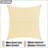 Reinforced Super Ring 16' Square Shade Sail-49962333-111882372