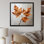 «Copper Leafy Abstractions III», reproduction sur toile