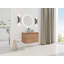 Meuble-lavabo mural 30 po avec lavabo d'art en céramique et 2 portes à fermeture en douceur, emballage KD, contreplaqué-125514665-125514663