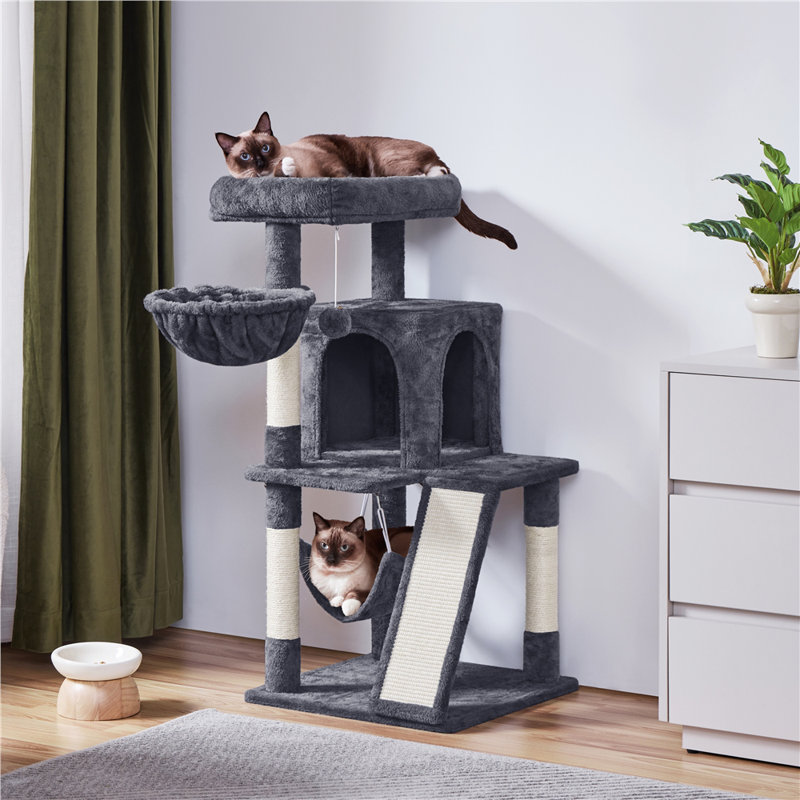Tour pour chat 40 "Alek, Gris foncé