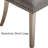 Beige Velvet Tufted Double Dining Loveseat Bench with Handmade Buttons and Wing Back Design, 45.6" Mid-Century Modern Kitchen Bench with Gold-Plated Steel Legs, Comfortable Sponge Cushion for Dining Room, Living Room, or Entryway-1967101767-1967101817
