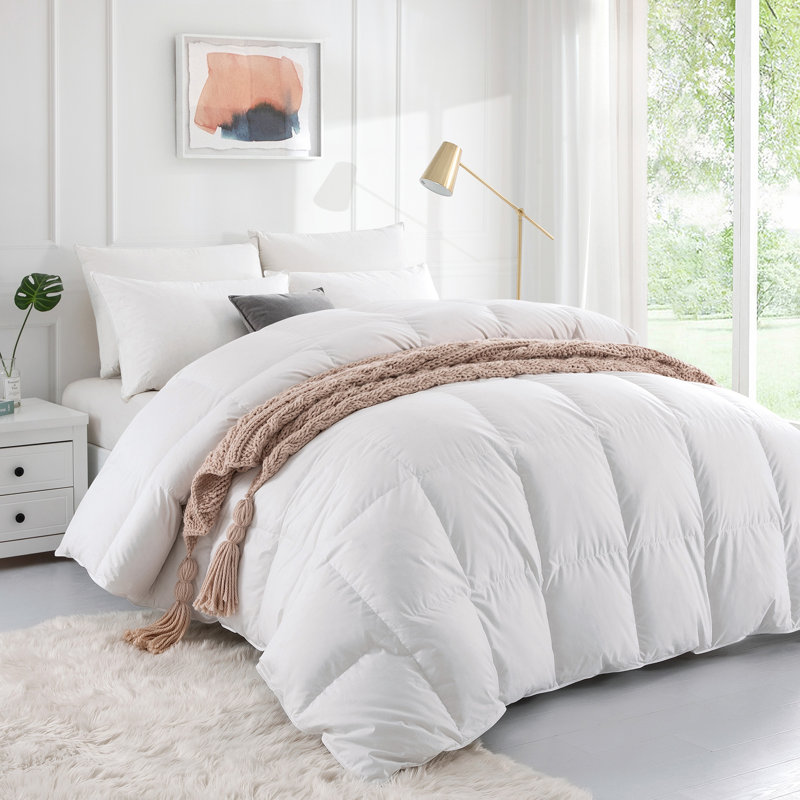 Édredon en duvet d'oie 800, Simple