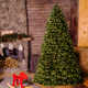 10' Artificial Fir Christmas Tree with Clear Lights