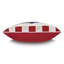 Wicking Anchor Decorative Pillow In Red-1136289678