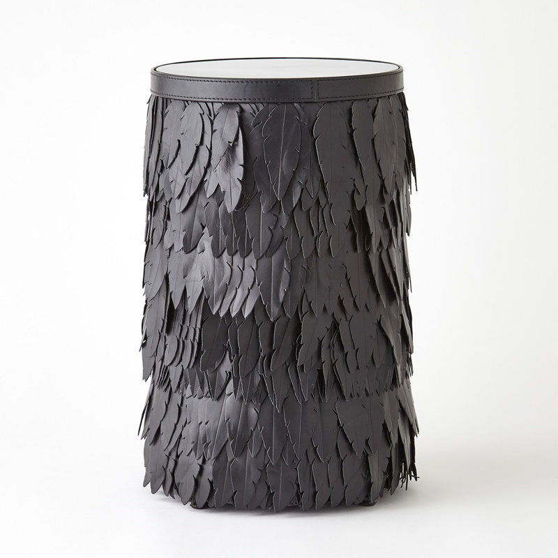 Emily Martini End Table, Black