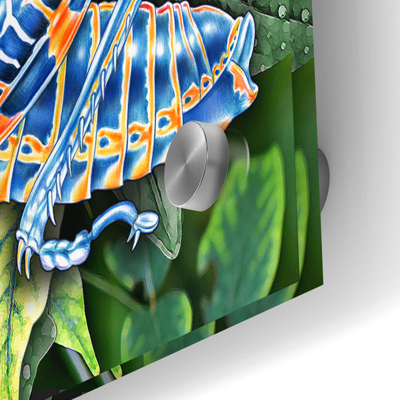  «Insectes» par Tim Jeffs, art mural en verre acrylique, 36 po x 24 po, H 24 po x l 36 po