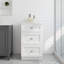 Armoire de salle de bain 18 po à 3 tiroirs Shaker-91928861