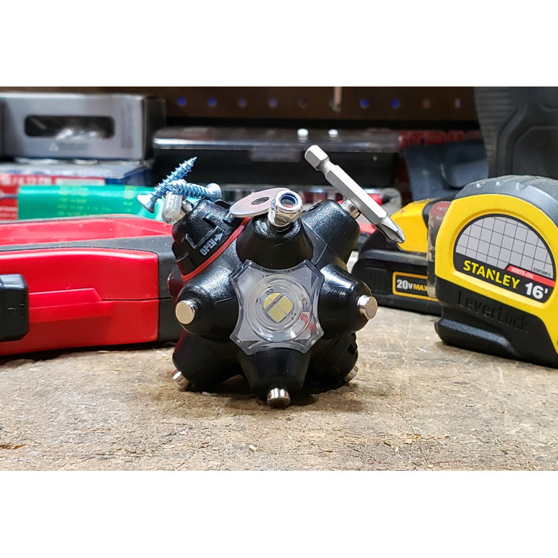 3.5'' Battery Powered Integrated LED Flashlight