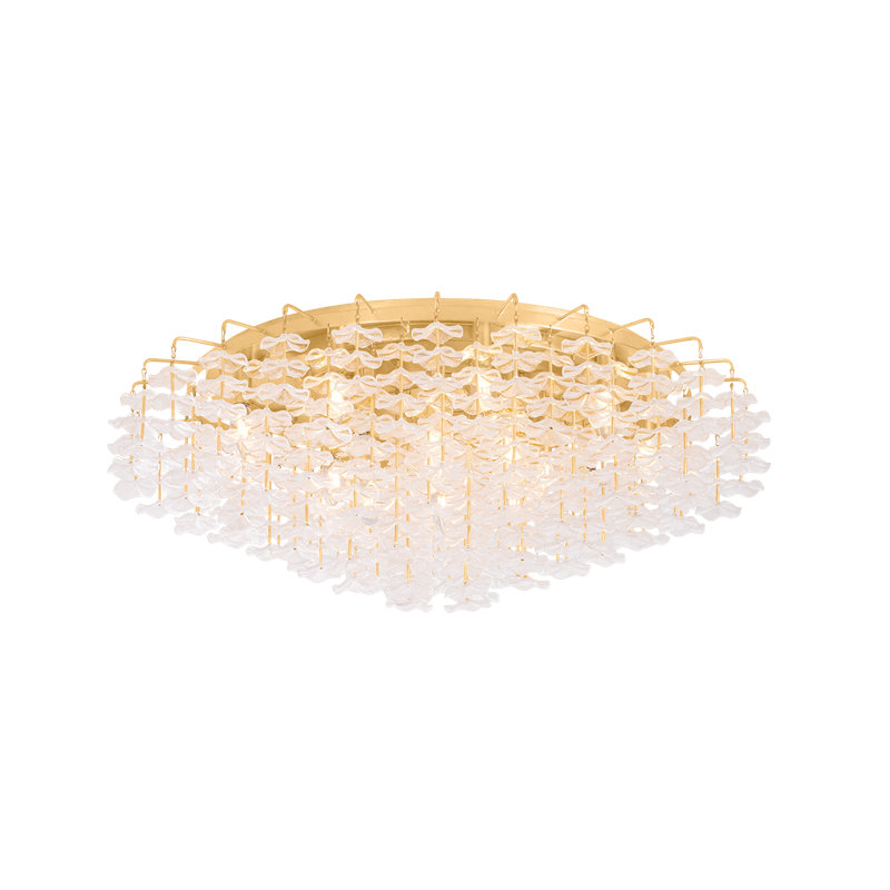 Alsace Semi Flush, 13.75" H x 13.75" W x 36" D, 17 Lights