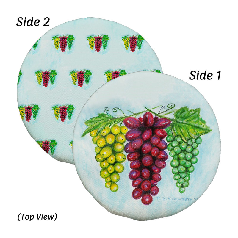 Couvercle de bol réversible Bunches of Grapes, 10"
