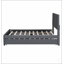 Lit plateforme tapissier avec 2 tiroirs et 1 lit gigogne, tête de lit classique pour l'élégance et le rangement-1761561693-1760808830