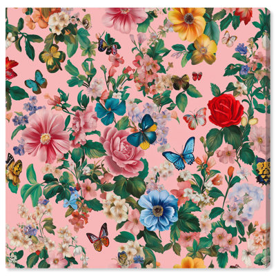 «Bloom in Rose Light» sur toile par Art Remedy