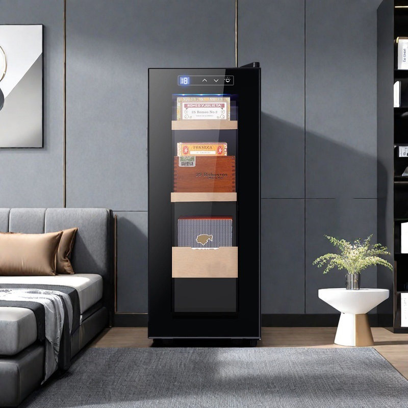 Electronic thermostatic cigar cabinet Home humidor