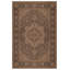 Tapis brun en coton et polyester à imprimé numérique Nouvelle Collection Nouvelle Collection-1268076835