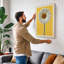 Golden Daisy Botanical - Wrapped Canvas-1629572230-1629572229