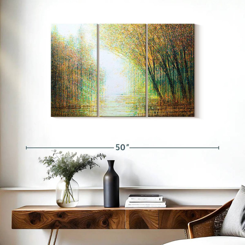 Avery Ethereal Autumn Woodland, 24" H x 38" W