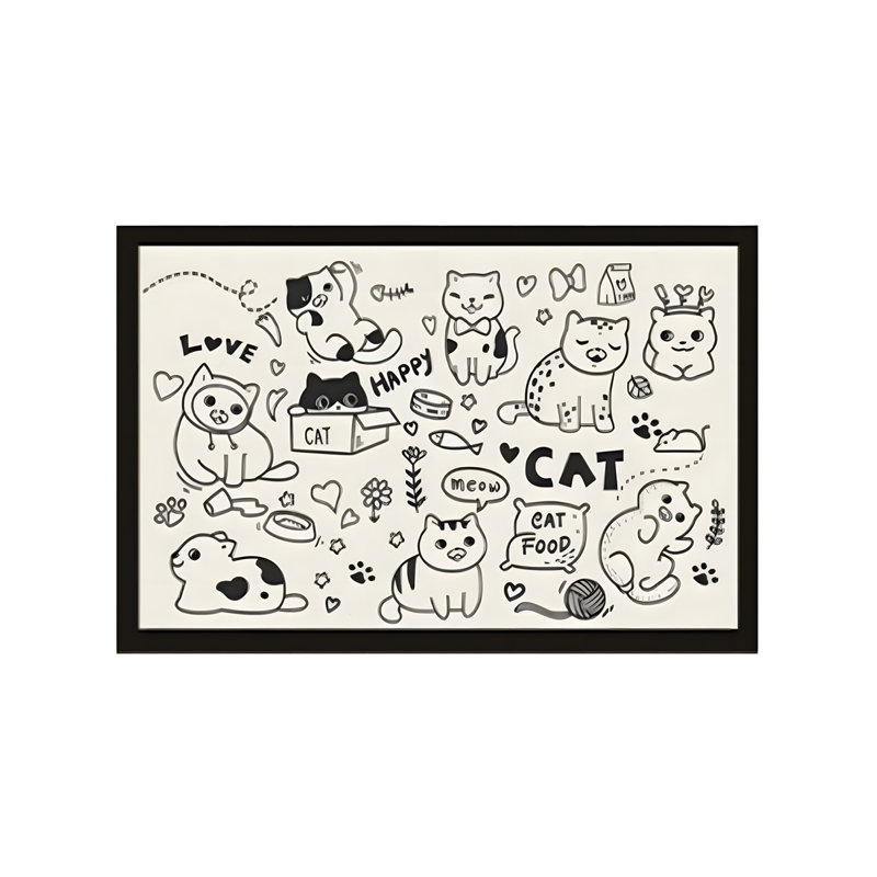 Tapis imperméable et résistant aux urines pour animaux de compagnie, H 0,27 po x l 47,24 po x P 23,62 po
