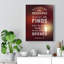 The One Who Seeks Matthew 7:8 - Wrapped Canvas Print-325992286