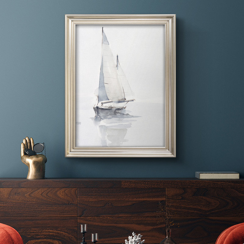 «Misty Harbor II», reproduction d'art sur toile, L 29 po x H 41 po