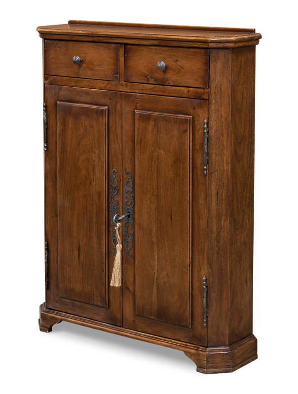 Austrian Hall 27'' Solid Wood Sideboard, Brown