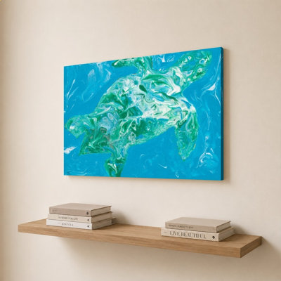 «Glimmer Of A Turtle» par Ajoya Grace - impression sur toile