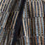 Denim Rag Gridwork Blue Handwoven Cotton Rug-960413283