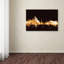 « new york horizon gold », impression sur toile tendue-18237254