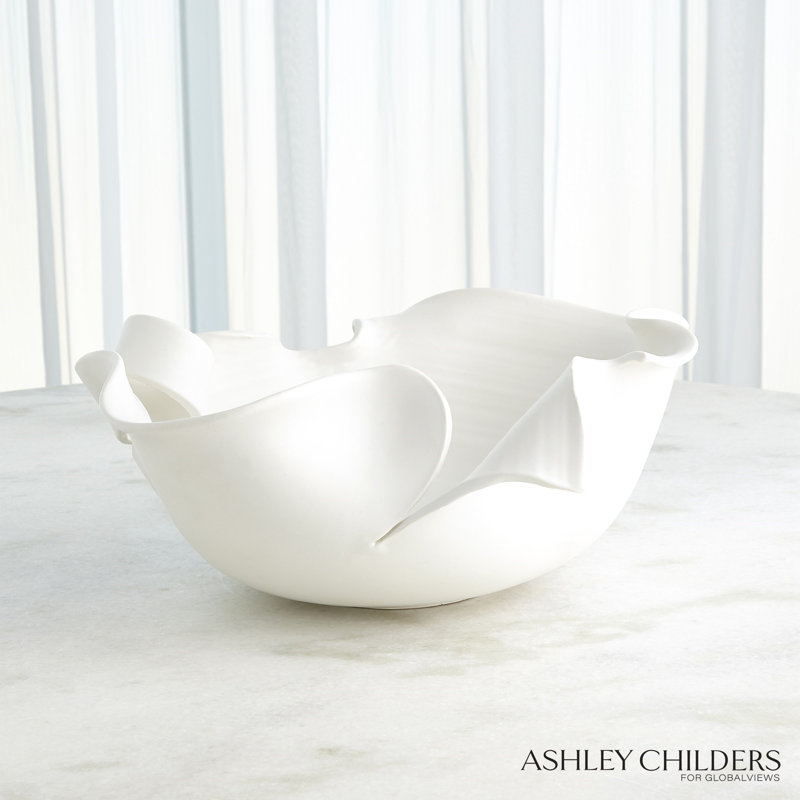 Charlotte Bowl-White