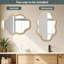 Miroir mural en bois massif Cloud-1397920082