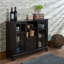 Console, table de vestibule, table de vestibule avec rangement ouvert et tiroir Dubbs-426585038