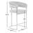 Sebastian - Modern Fabric + Counter Chair-164378884
