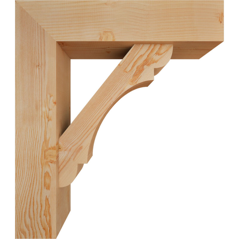 Support de bloc olympique avec entretoise décalée, 32 x 28, Sapin Douglas de l 7 1/2 (lisse)