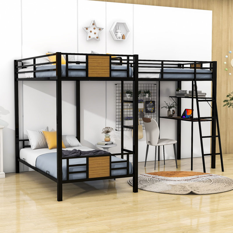 Tuscany Bunk Bed with Desk