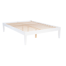 Marialana Contemporary Solid Wood Platform Bed with 13 Support Slats